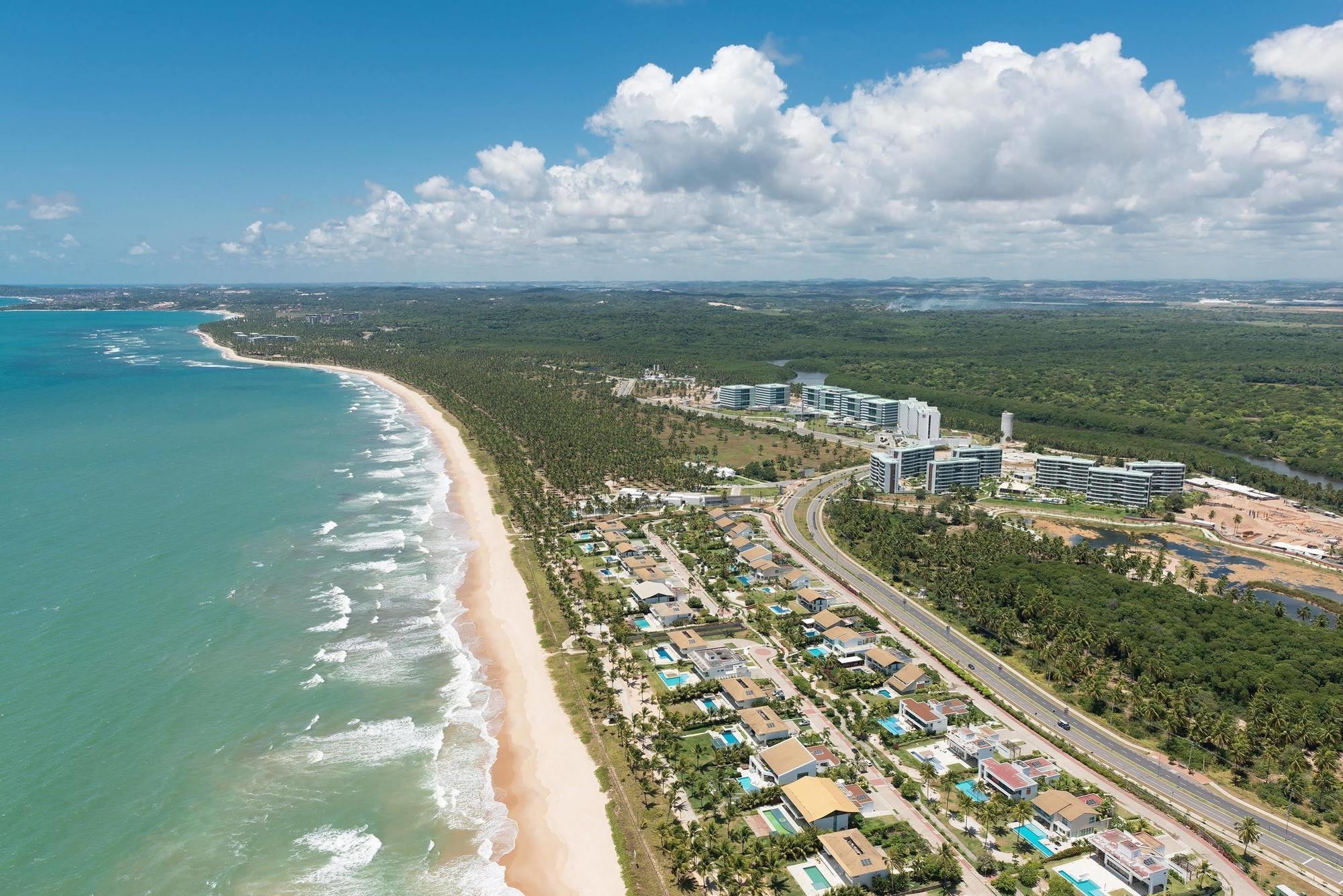 קאבו דה סנטו אגוסטינו Sheraton Reserva Do Paiva מראה חיצוני תמונה Aerial view of the city